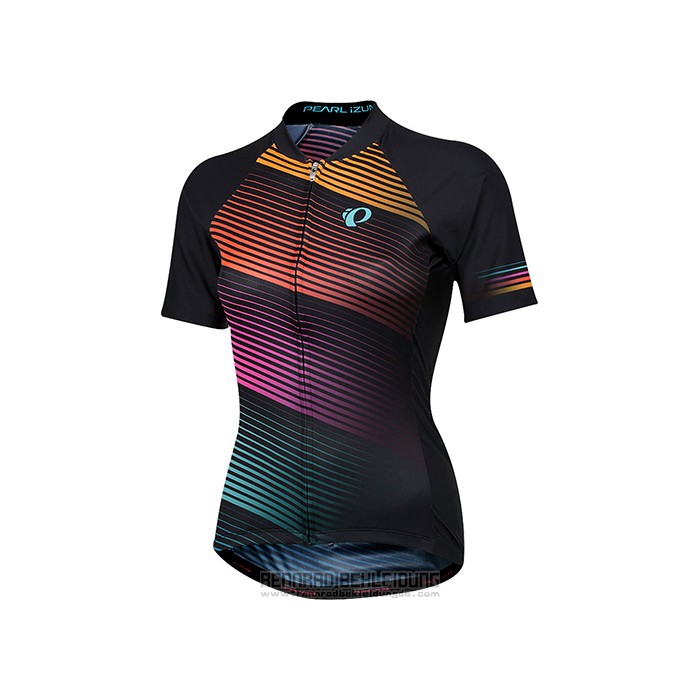 2021 Fahrradbekleidung Frau Pearl Izumi Mehrfarbig Trikot Kurzarm und Tragerhose